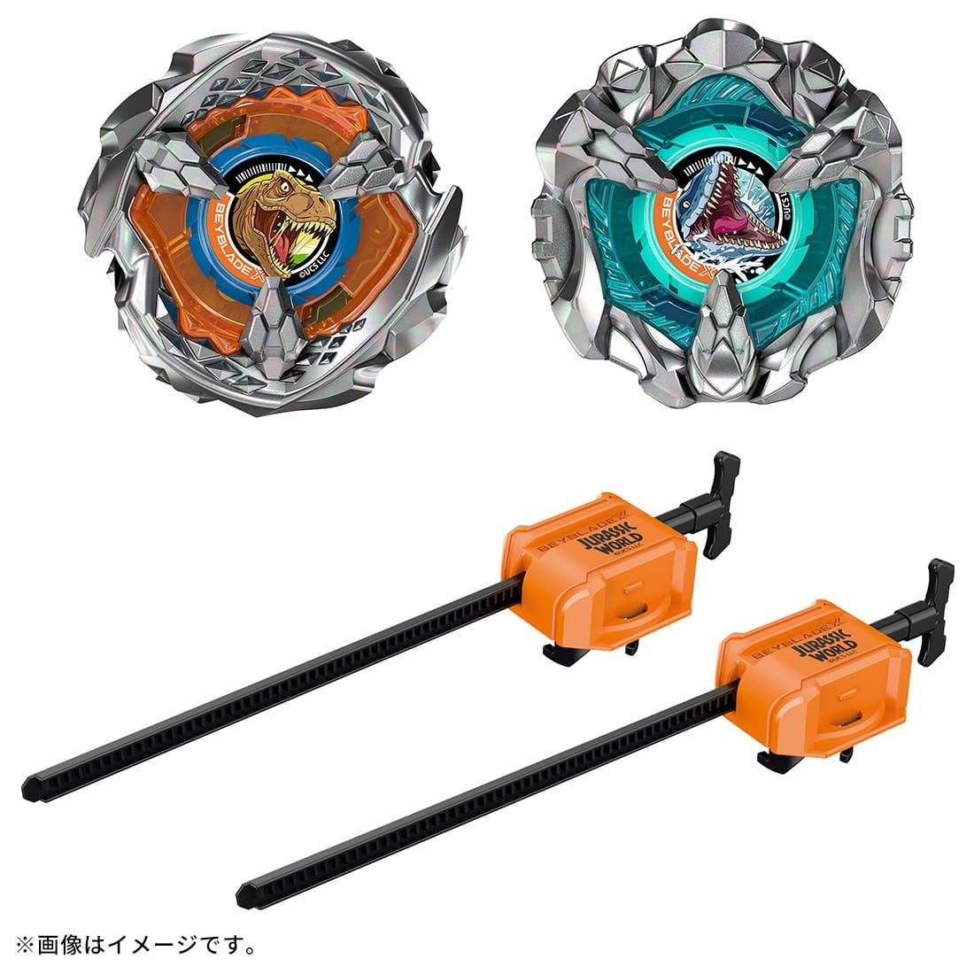 Takara Tomy Beyblade X BX-00 侏羅紀世界 暴龍滄龍 新手套裝