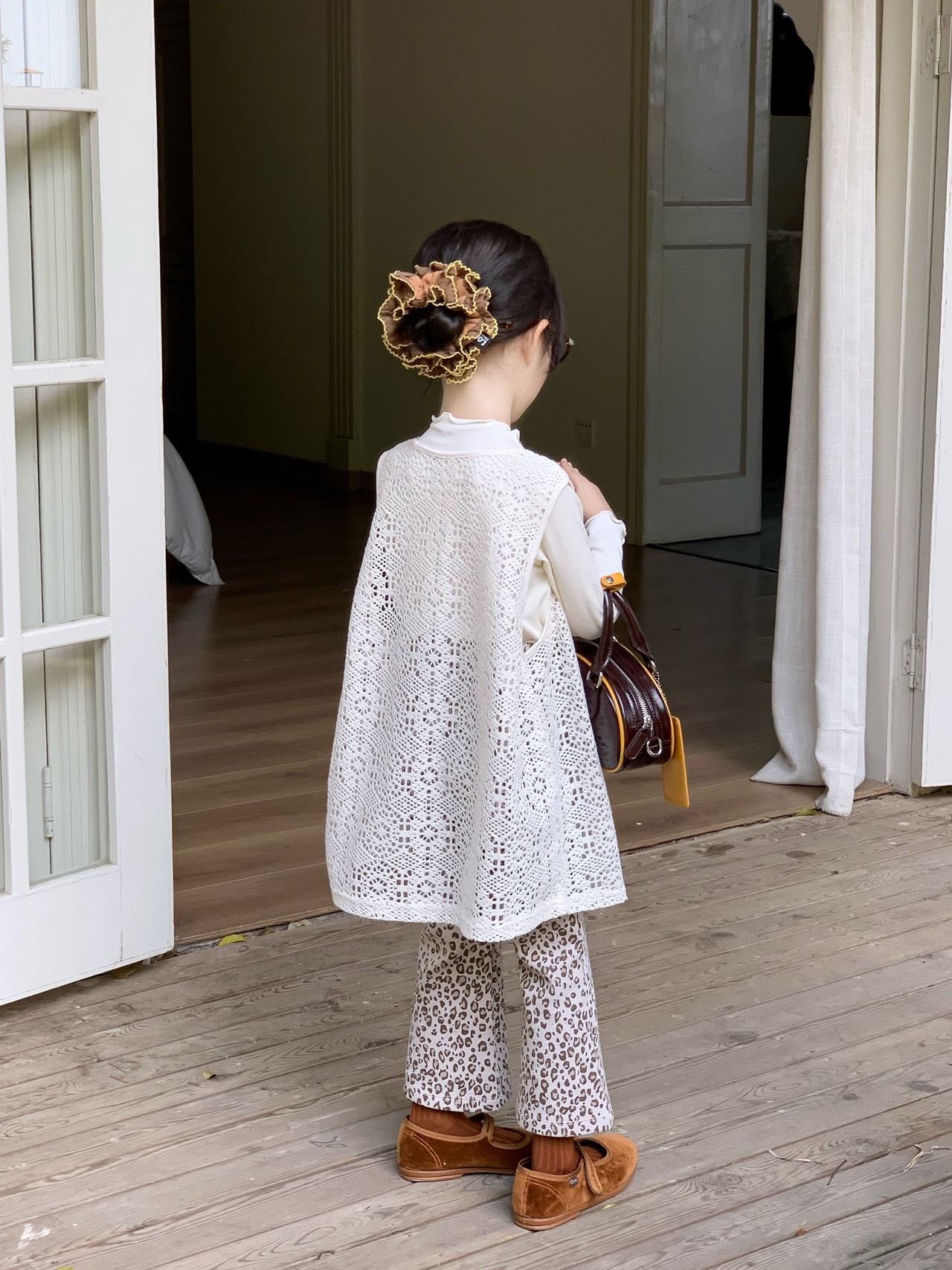 現貨｜背心裙 100 仙女女寶⸝⸝꒱ 必收豹紋仙女套裝 ·꒱ ‧₊˚