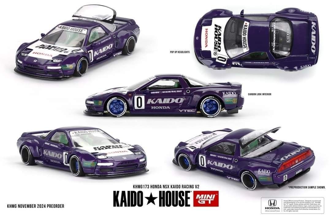Kaido House X Mini GT 1/64 Honda NSX Kaido Racing V2