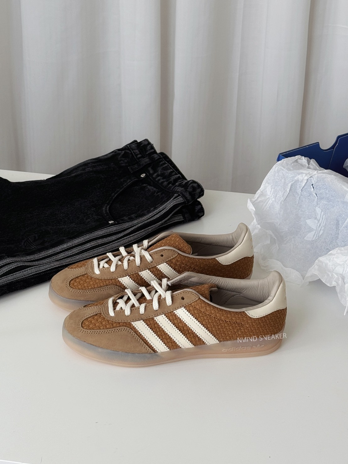 ADIDAS GAZELLE INDOOR 編織棕調