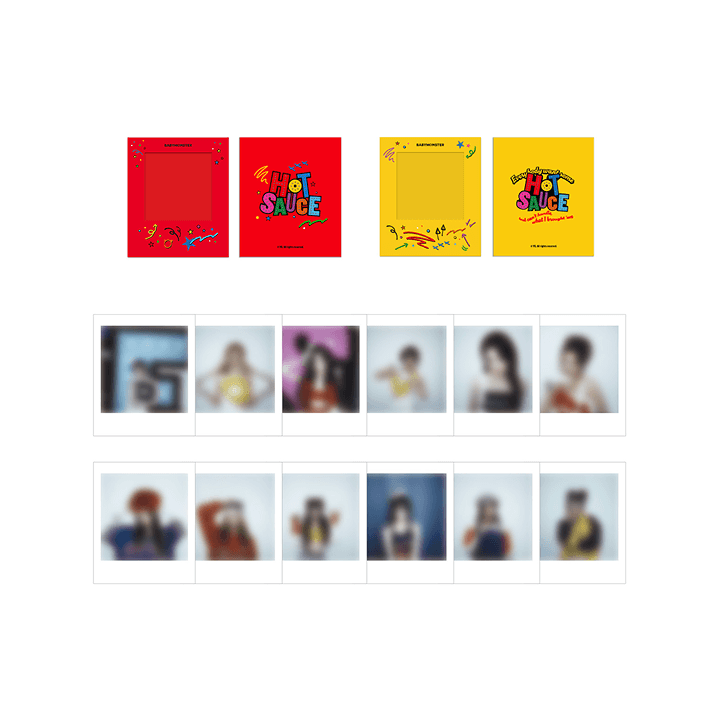 Babymonster Hot Sauce instant photo package