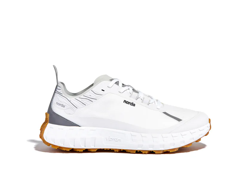 norda W-001A- White/Gum 女款越野跑鞋