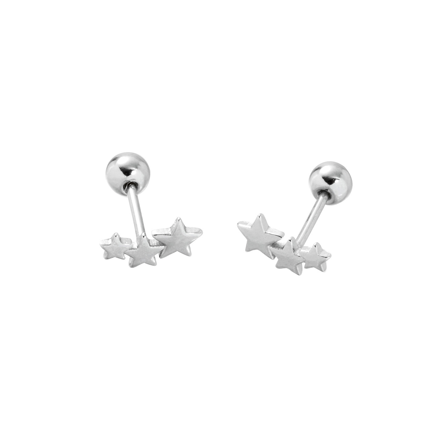 平價飾品,純銀,星星,耳環