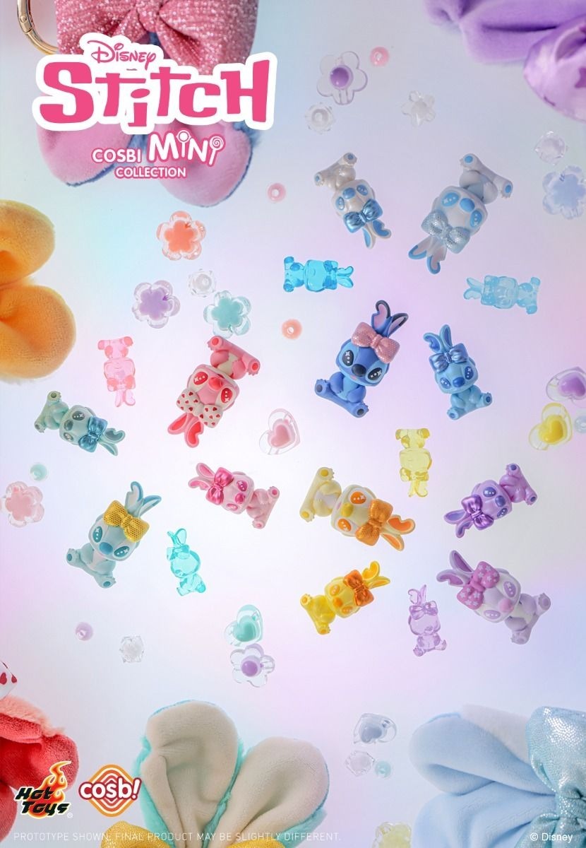 Hot Toys Disney 史迪仔 Cosbi 迷你收藏公仔套裝 (全套18款)