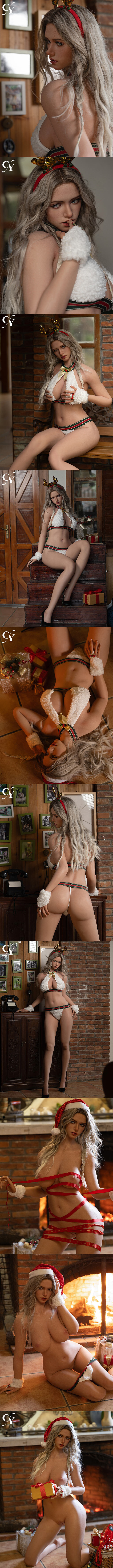 TOP-CYDOLL 176cm Polly 小麥膚 超頂矽膠娃娃 high class silicone sex doll with skin texture xmas