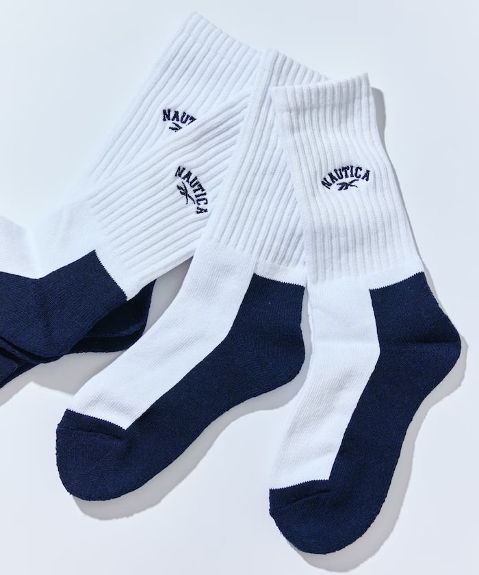 日本 Nautica x Reebok 3-Pack Socks