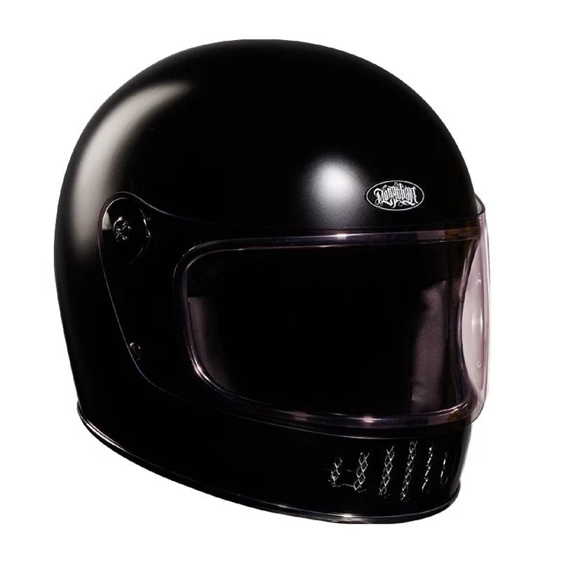 蒙古人 鎖鏡暴徒樂高帽【皮革黑】樂高帽 全罩式