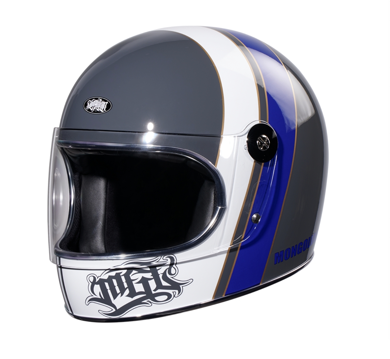 蒙古人 鎖鏡彩繪樂高帽-LIL MGL【石墨灰】樂高帽 全罩式