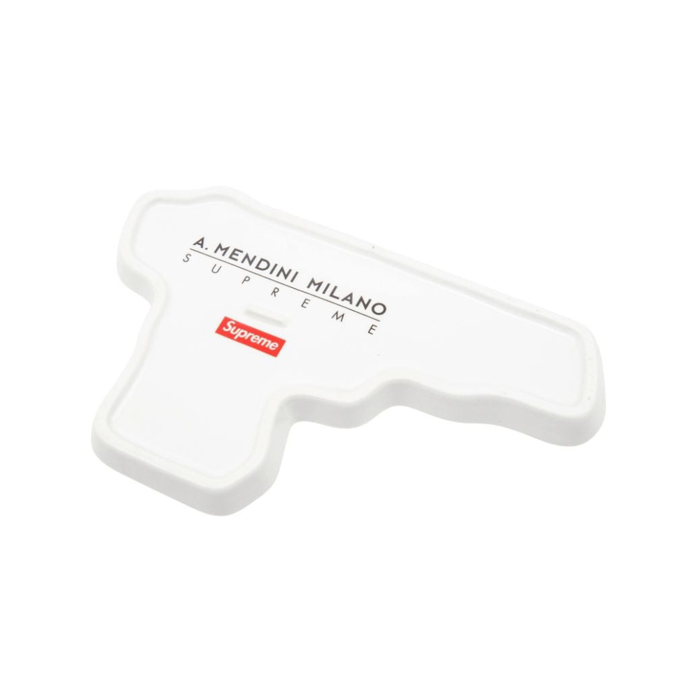 SUPREME CERAMIC MENDINI GUN TRAY 手槍 陶瓷 造型拖盤-SS16A57