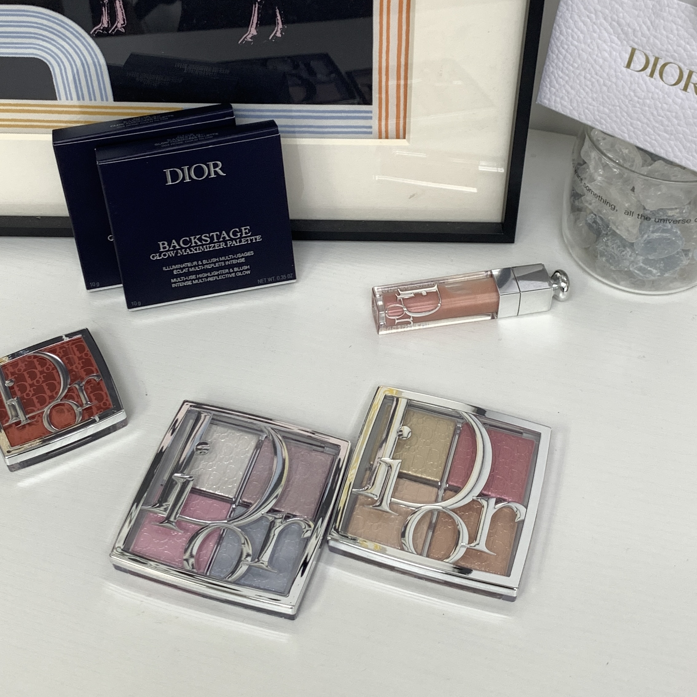 Dior - Backstage Glow Maximizer Palette 2025新版專業後台四色面部高光 #002 / #004