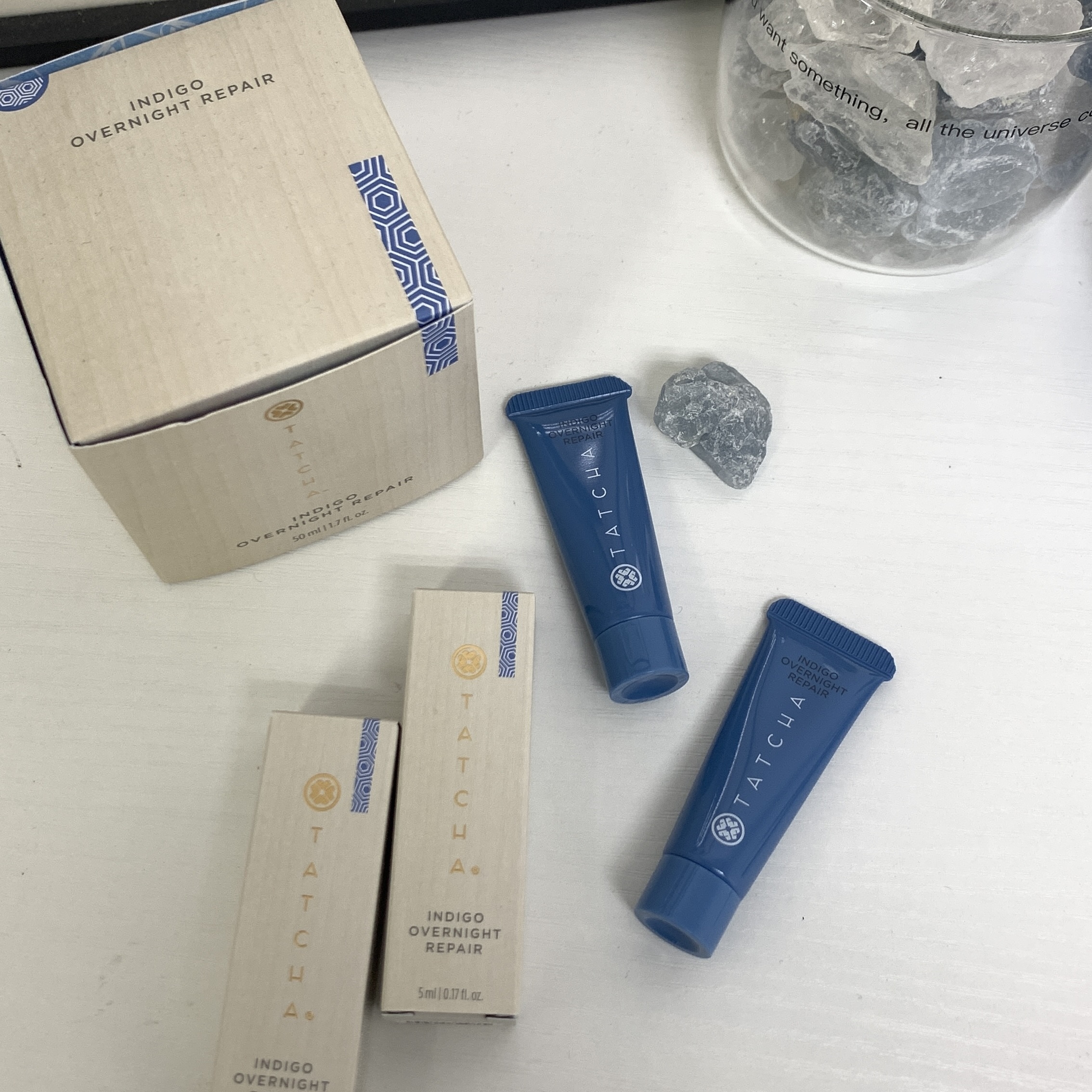 Tatcha - Indigo Overnight Repair set 5mL