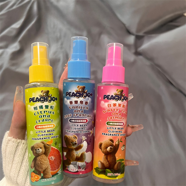 小熊衣物芳香噴霧