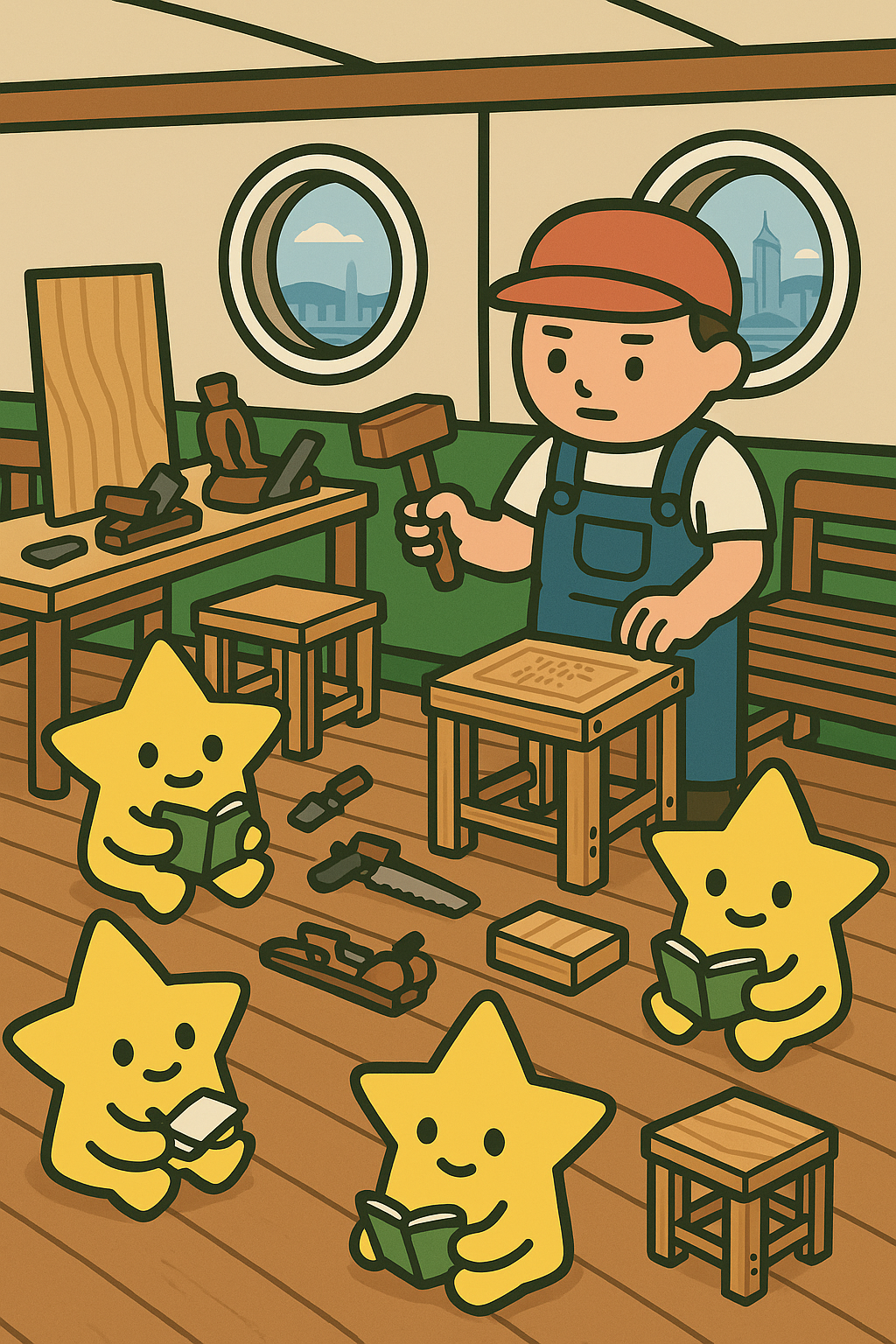 小天星文化保育工作室 (天星小木櫈・組裝工作坊)