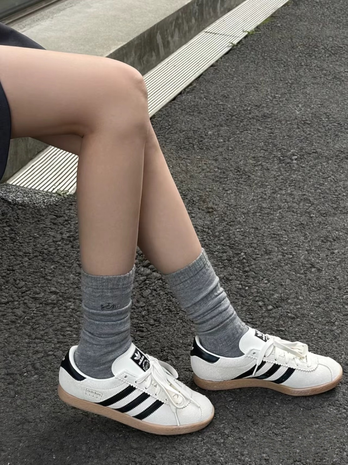 Adidas Originals Stadt 焦糖底 麂皮 奶油芝麻 米灰