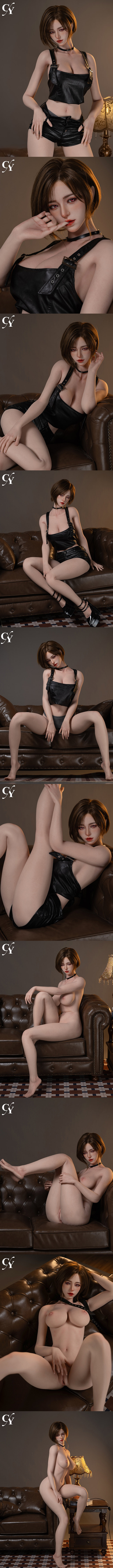 TOP-CYDOLL 168cm Wan 超頂矽膠娃娃 high class silicone sex doll short hair