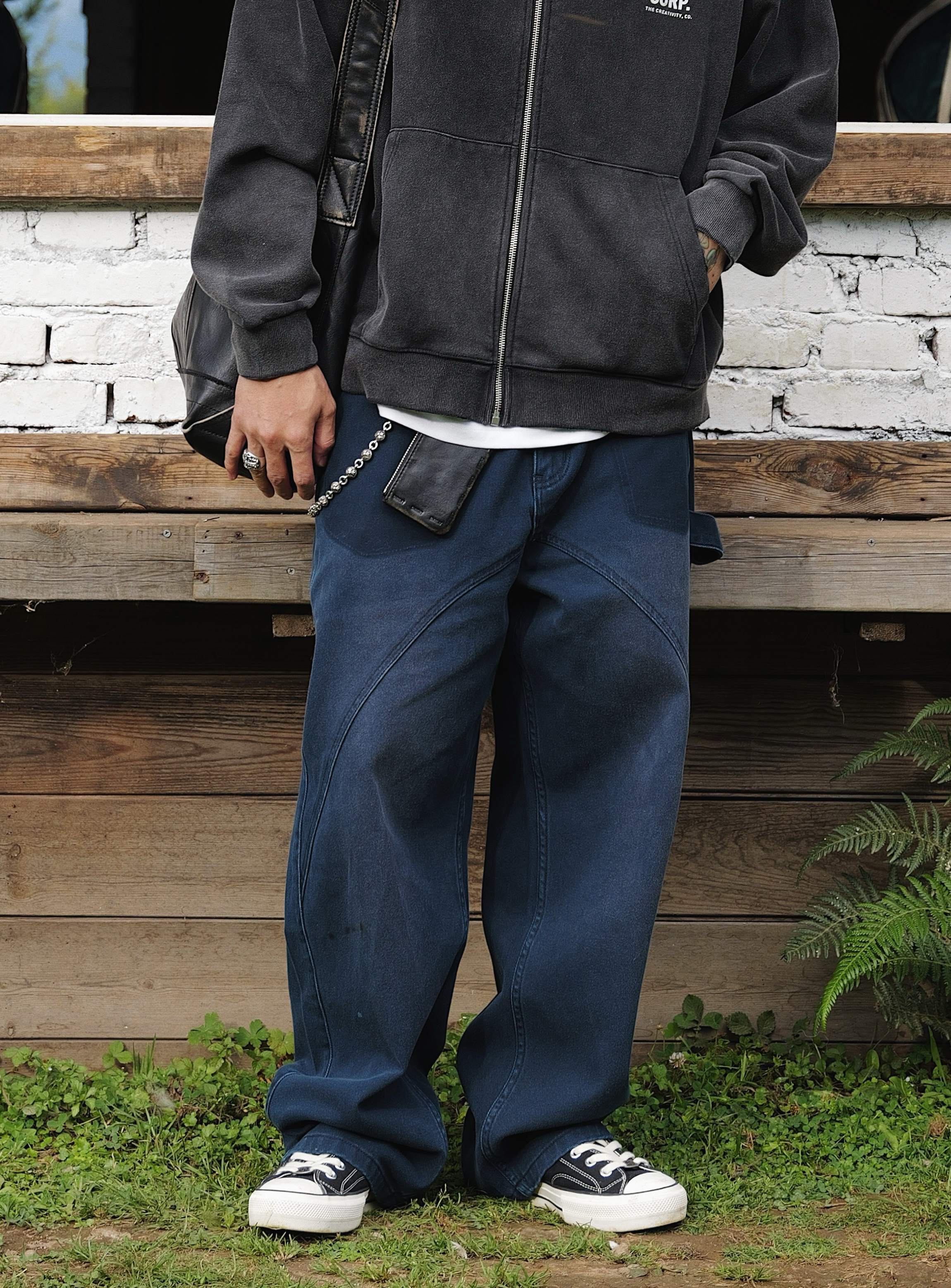 Unbent 25 A/W vintage 3D剪裁法工褲