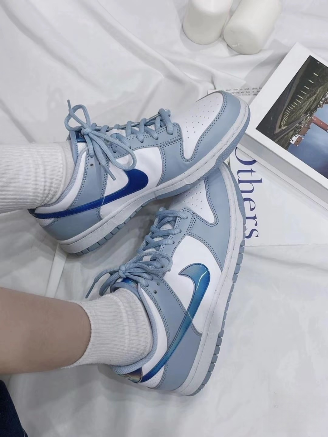 Nike Dunk Low (GS) Y2K 雷射藍勾 FJ4668-400