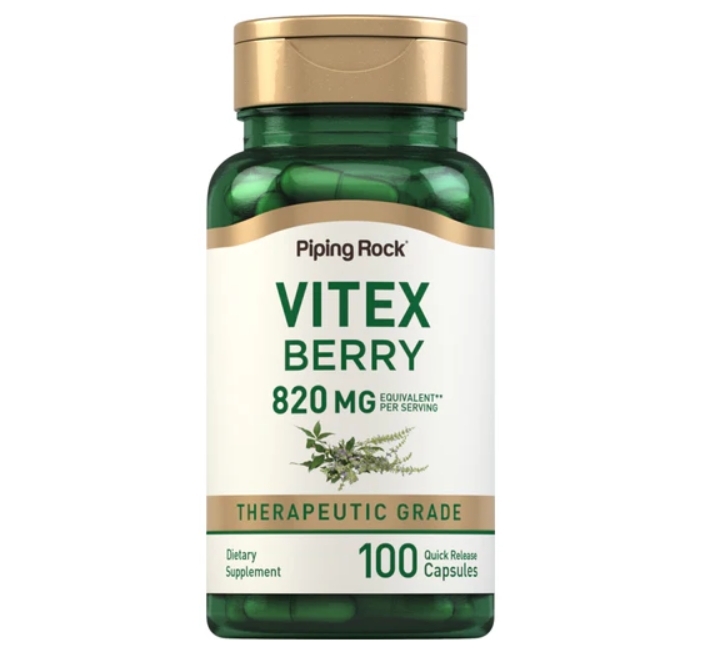 【Piping Rock】現貨 Vitex Chaste Tree 聖潔莓 410mg 100顆