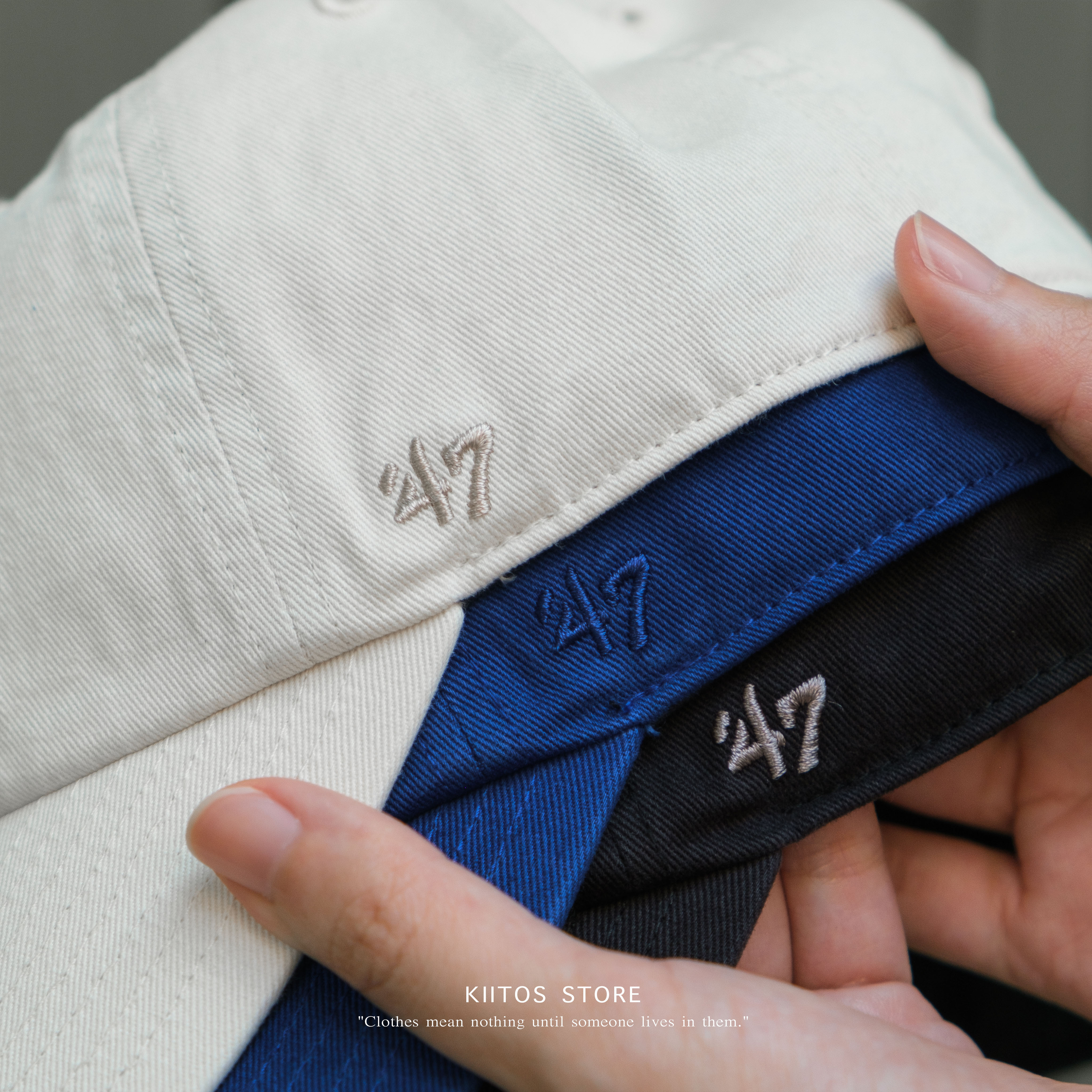 New Balance U NB by '47 Clean Up 老帽 米 lah00151lin/黑 lah00151bk/藍 lah00151gab