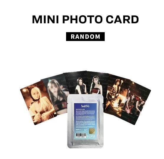 LE SSERAFIM  Easy Crazy Hot Random trading card