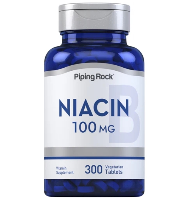 【Piping Rock】Niacin 菸鹼酸 100 mg 300 錠 (素食)