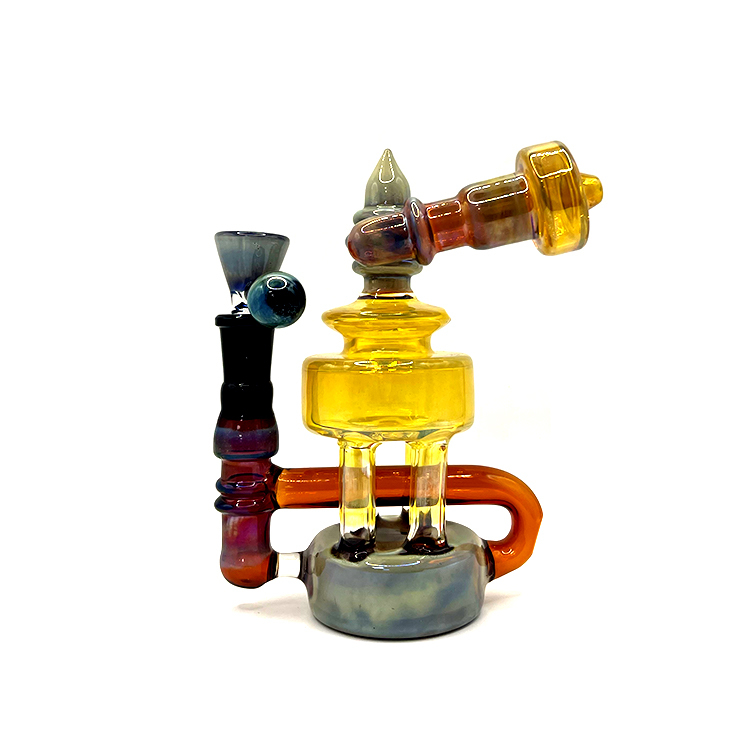 🇺🇸Sunset Cycle Glass Bong 夕陽循環玻璃水煙壺