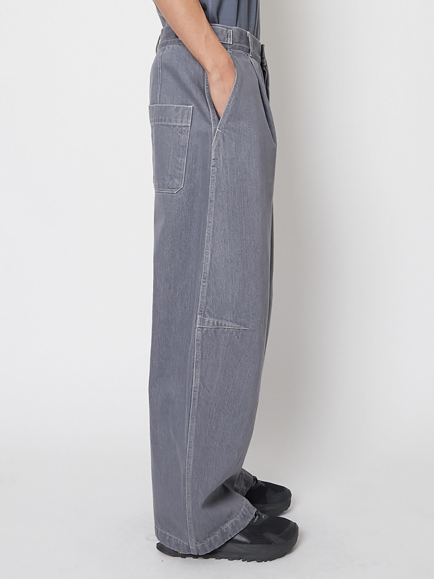 LIFE MANIA FAVORITE TROUSERS 2.0 (グレー) LIFE MANIA FAVORITE TROUSERS 2.0 (グレー)