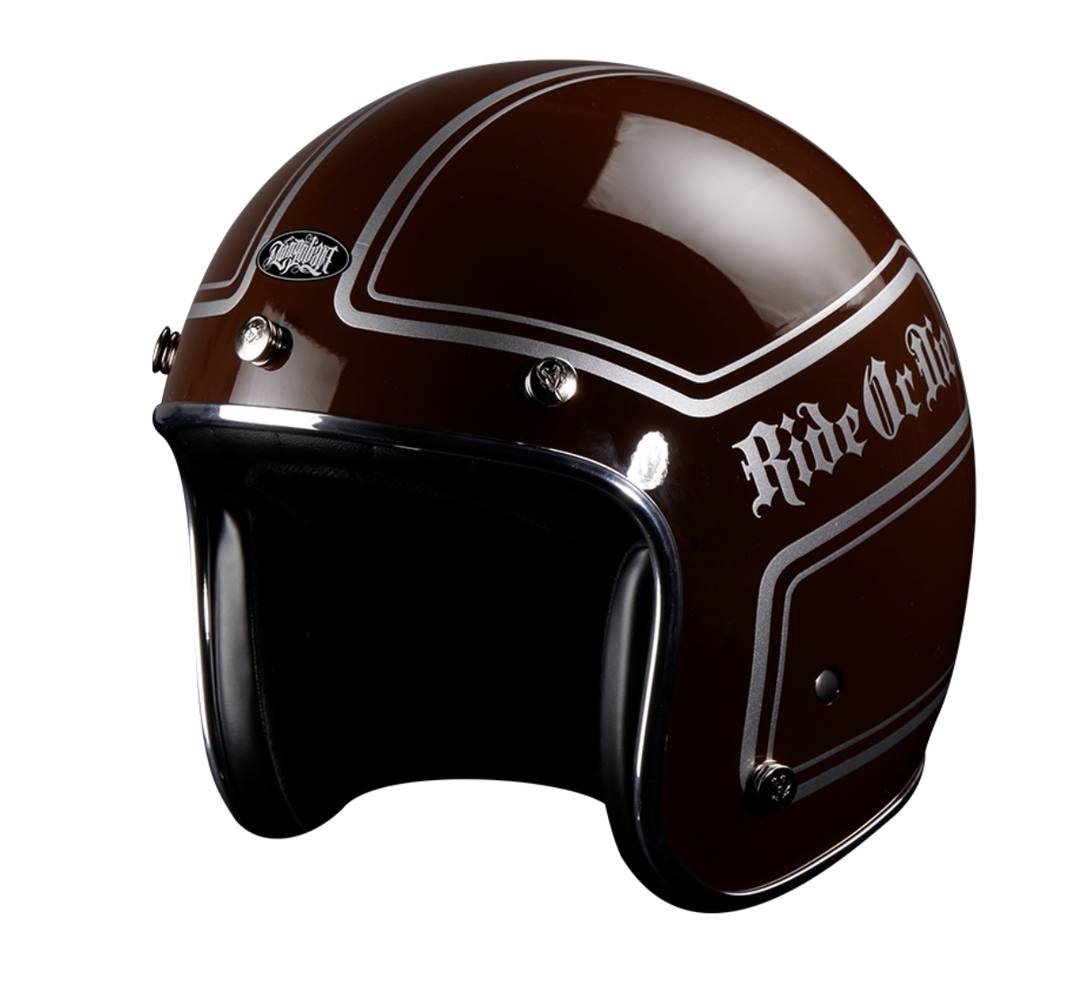 蒙古人 彩繪復古帽-ROD【咖啡】3/4罩式