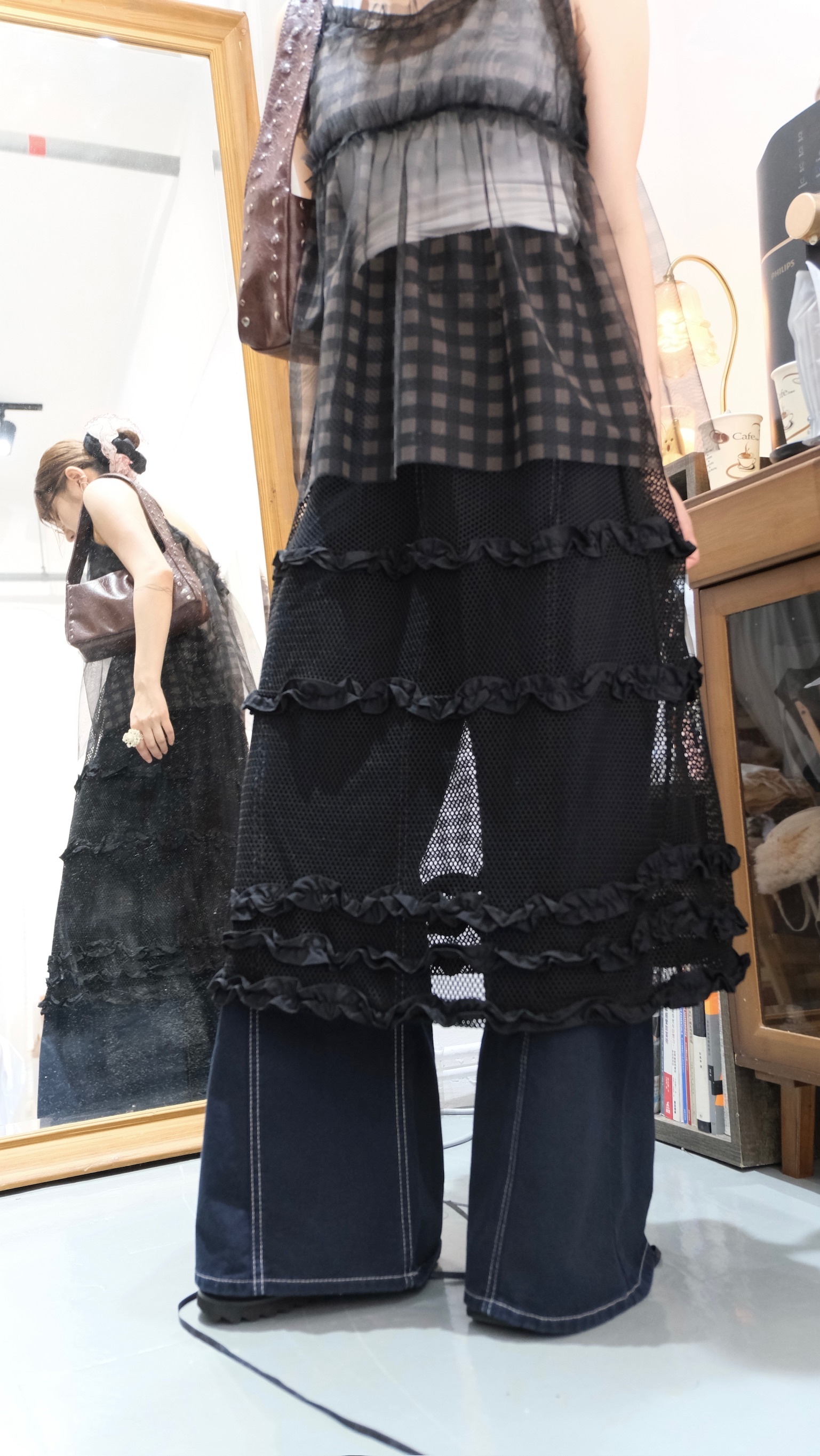 網網RUFFLE LAYER SK