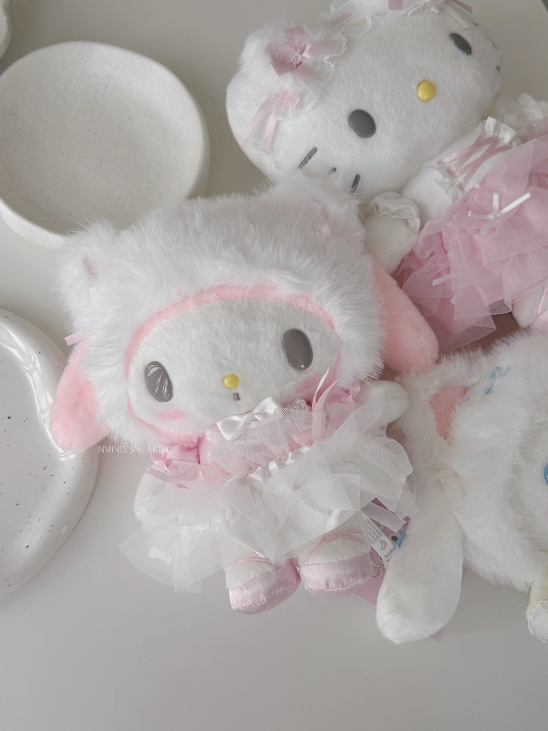 <快速出貨> 三麗鷗 芭蕾舞白貓系列吊飾娃娃 美樂蒂 Hello Kitty 庫洛米