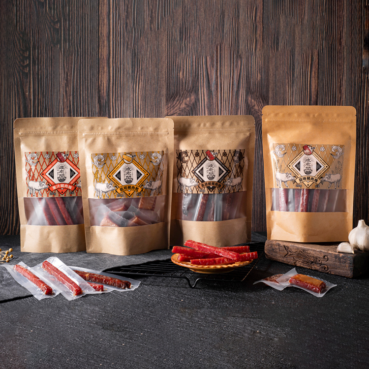 【FUN JIA】(蜜汁豬肉條/起司豬肉乾/黑胡椒豬肉條/蒜味豬肉條) 200g/包