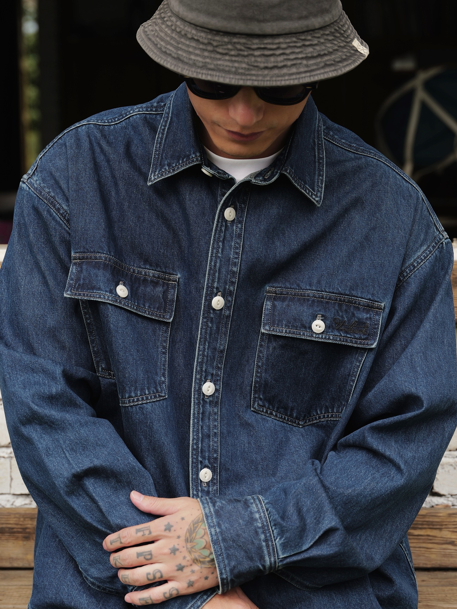 Unbent 25 A/W 牛仔長袖襯衫