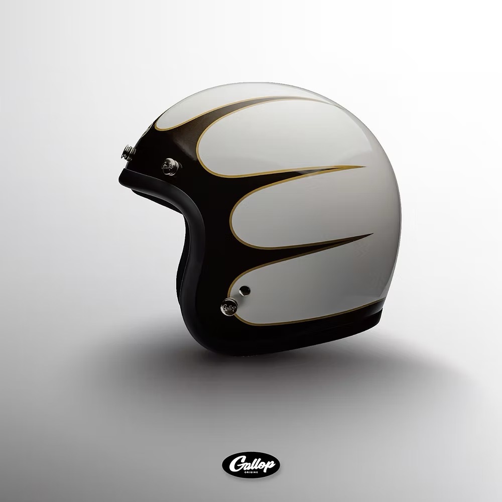 GALLOP 1932 速度線 【白色】3/4罩式