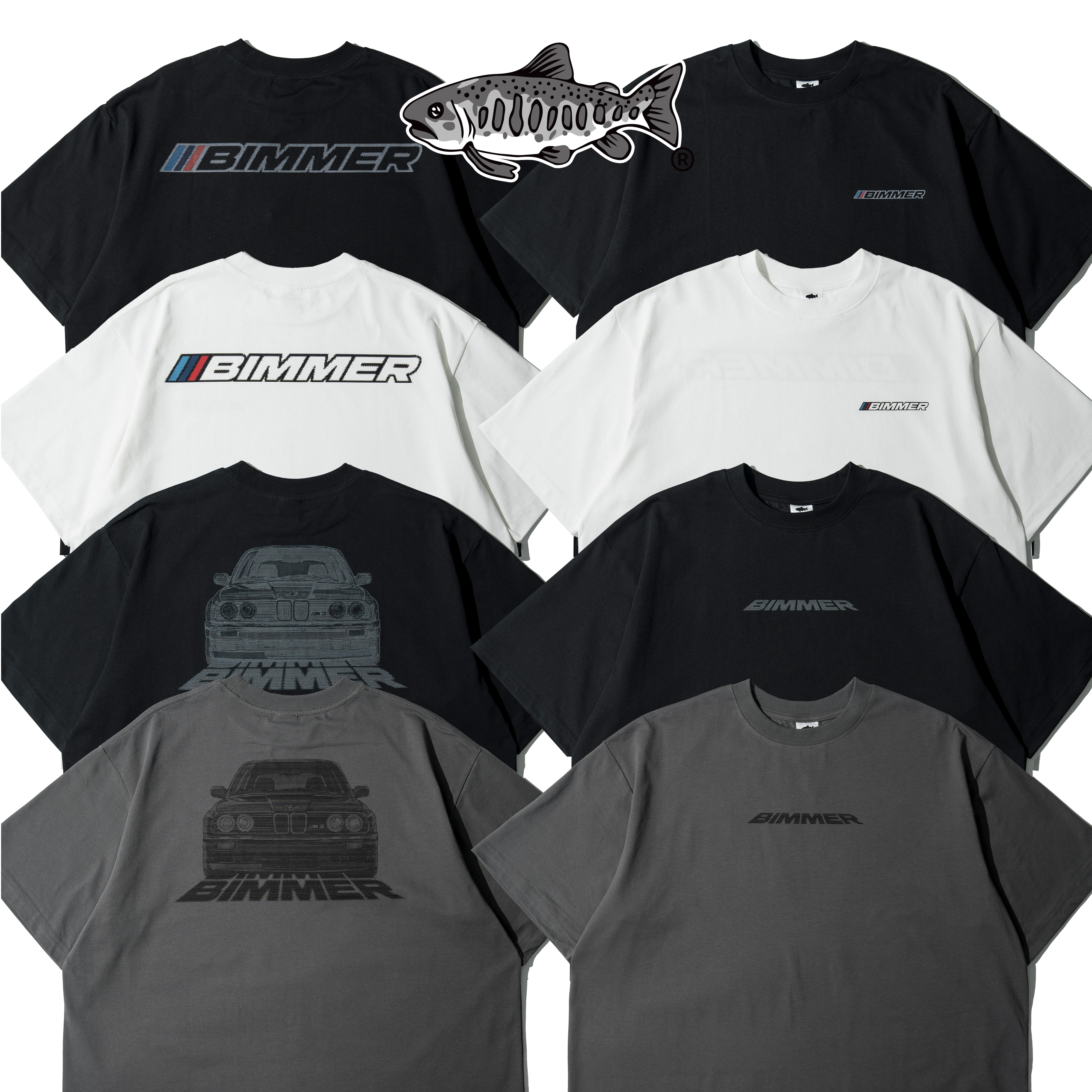 AGILITY Sorona® Boxy Tee / BIMMER 抗菌涼感 寬短版 短袖Tee [SR0-BM]