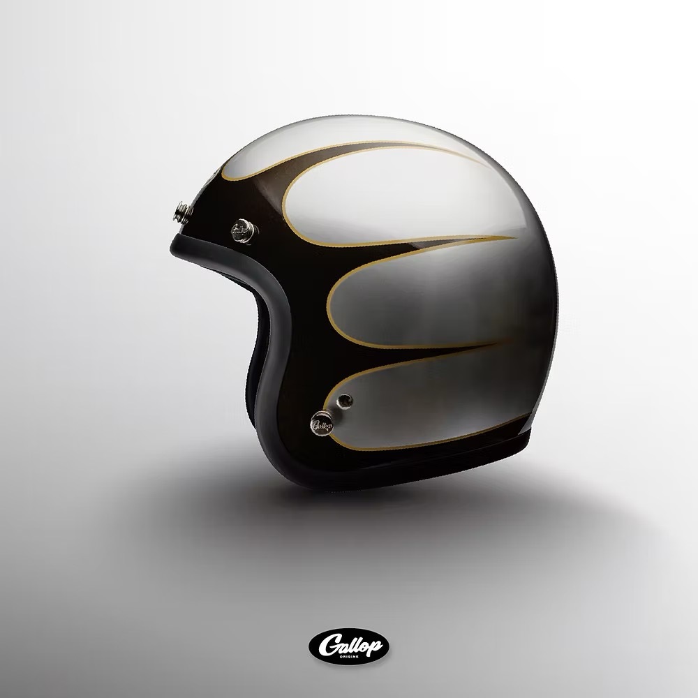 GALLOP 1932 速度線 【高亮銀】3/4罩式