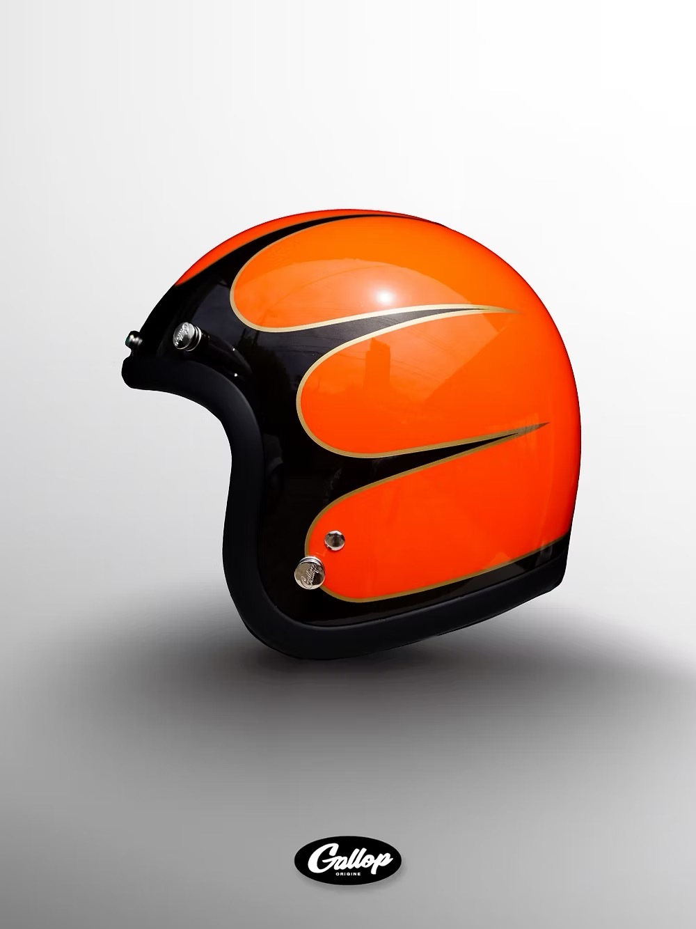 GALLOP 1932 速度線 【橘色】3/4罩式