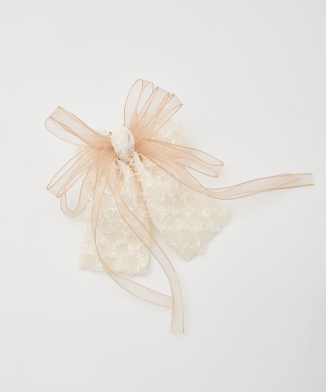 蕾絲蝴蝶結大抓夾