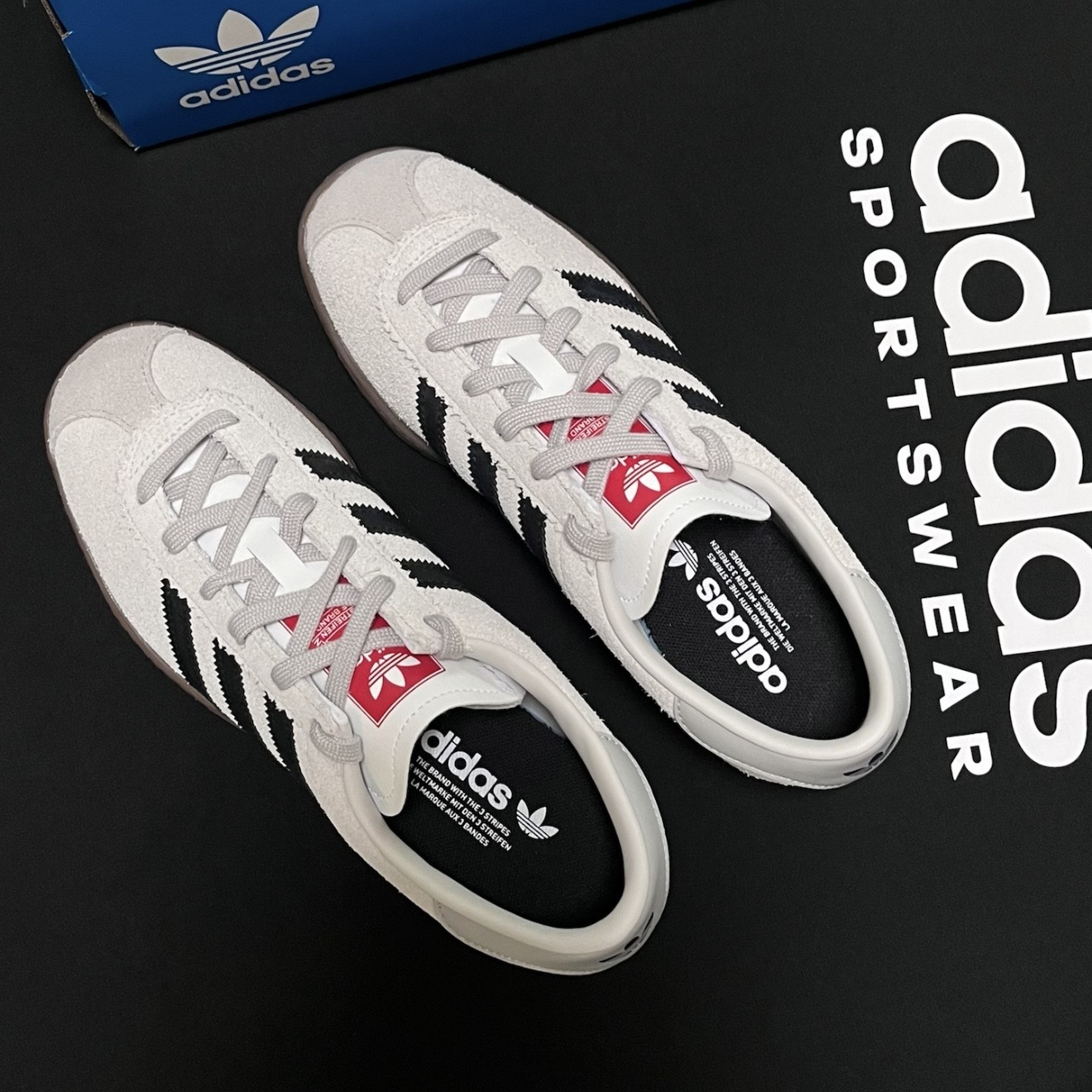 ADIDAS ORIGINALS STADT 煙灰 麂皮 復古 焦糖底 德訓鞋 JR6342