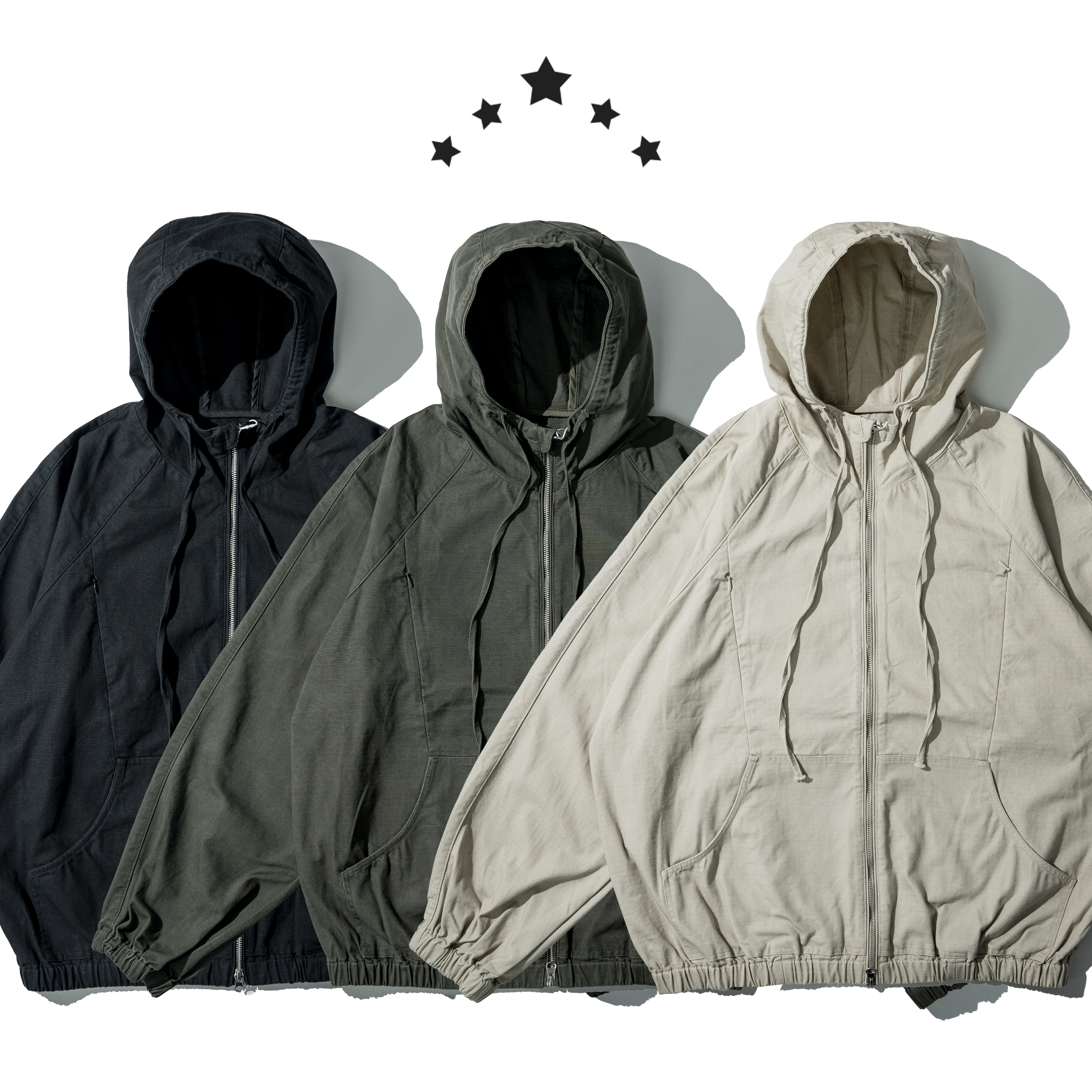 Ripstop Military Jacket 抗撕裂布料 多口袋 登山外套 [O-JK109]