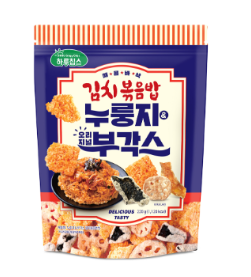 [K] KOREA HARUCHIPS NURUNGJI BUGAKS - KIMCHI FRIED RICE, 220G, KK33 (KK33)