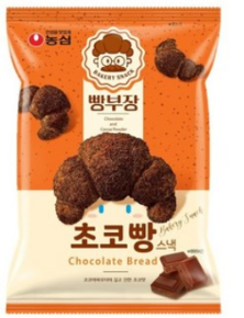 [K] KOREA NONGSHIM BAKERY SNACK - CHOCOLATE BREAD, KK37 (KK37)