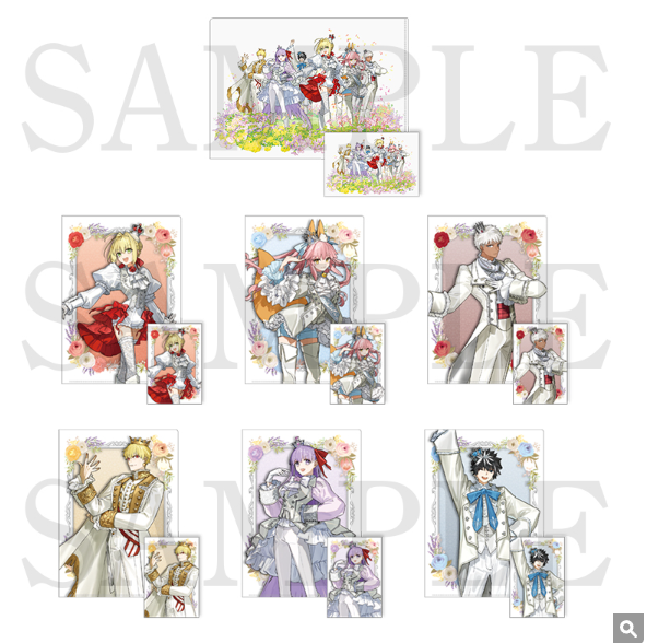 [代購][預訂] FATE ワダアルコ展 FILE 明信片 SET