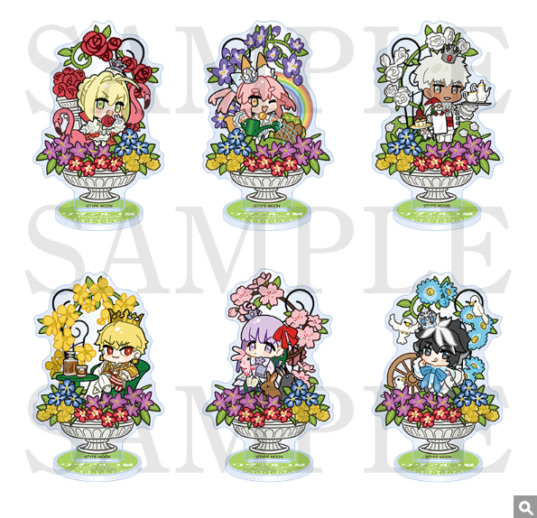 [代購][預訂] FATE ワダアルコ展 Q版 立牌