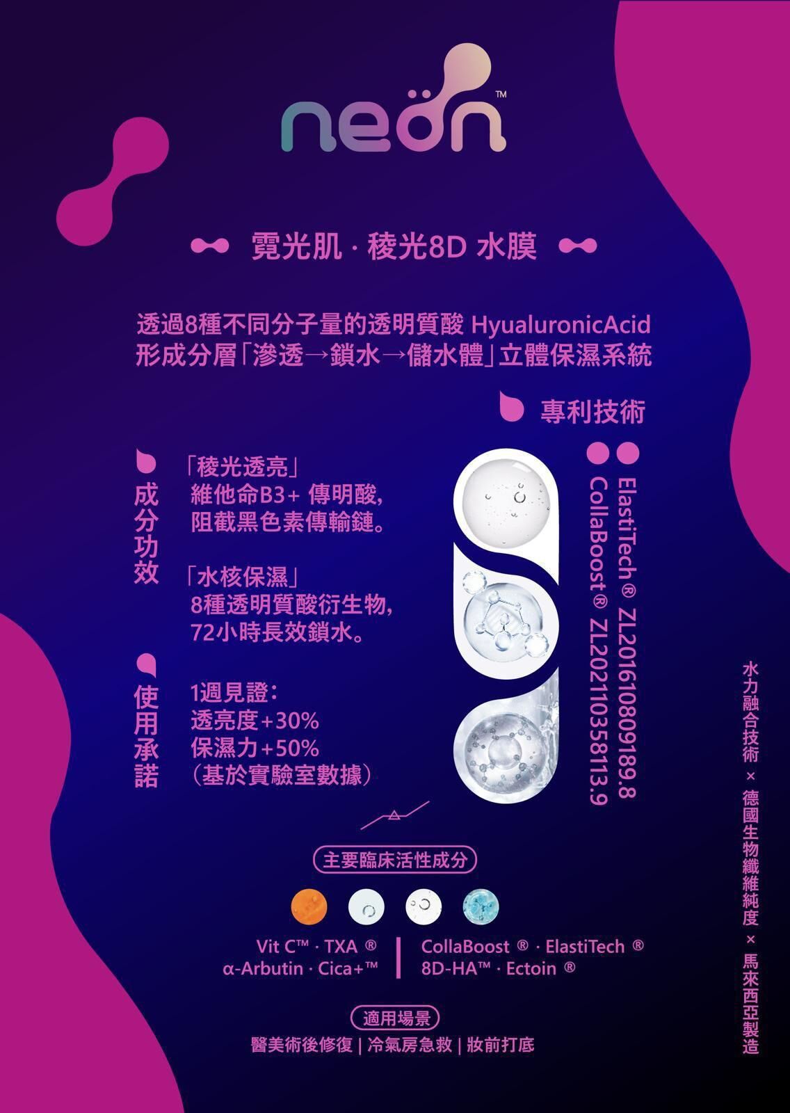 neön霓光肌 • 稜光8D水膜