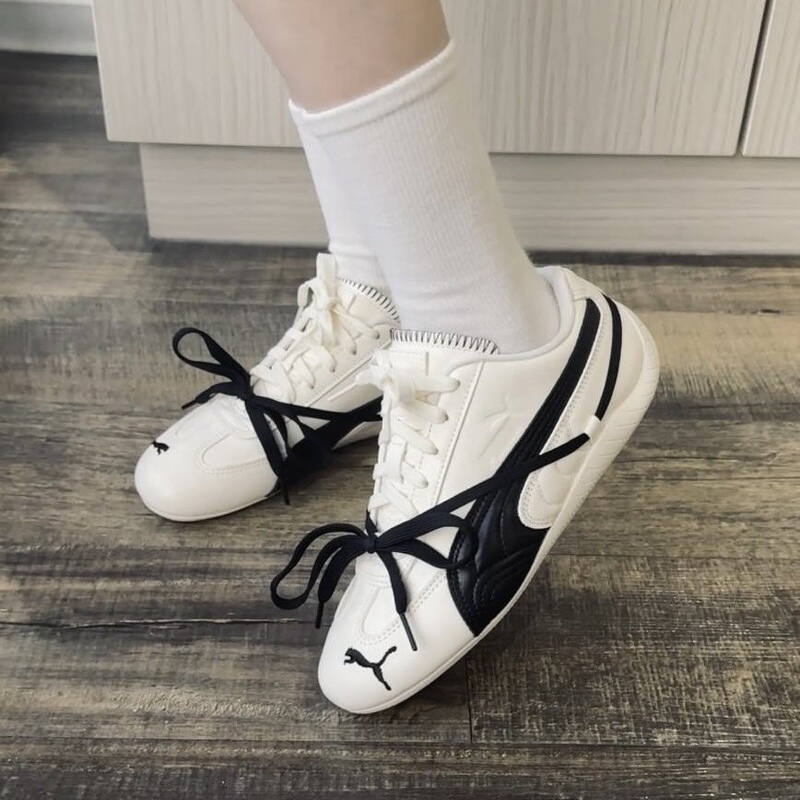 Rosé x PUMA SPEEDCAT 奶油白 亮面 聯名款 朴彩英 彪馬 404390-01