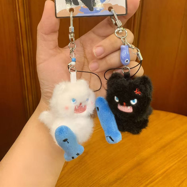 別搶我的魚情侶朋友吊飾