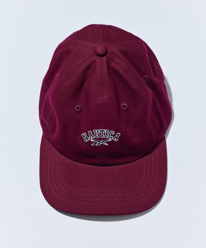 『代購+現貨商品』2025AW NAUTICA x Reebok Double Name Cotton Twill Cap 聯名 刺繡 字體 滑板 帽子 老帽 1081207500431