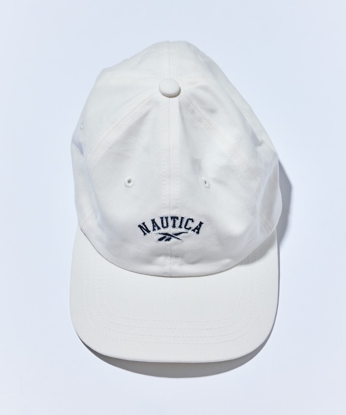 『代購+現貨商品』2025AW NAUTICA x Reebok Double Name Cotton Twill Cap 聯名 刺繡 字體 滑板 帽子 老帽 1081207500431