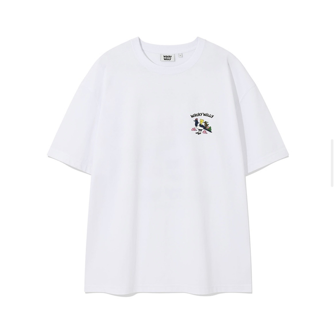 韓國 Wacky Willy 小飛人 喜鵲快遞 短袖上衣
