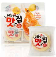 [K] KOREA SHRIMP FLAVORED RICE CRACKERS, 78G, KK58 (KK58)